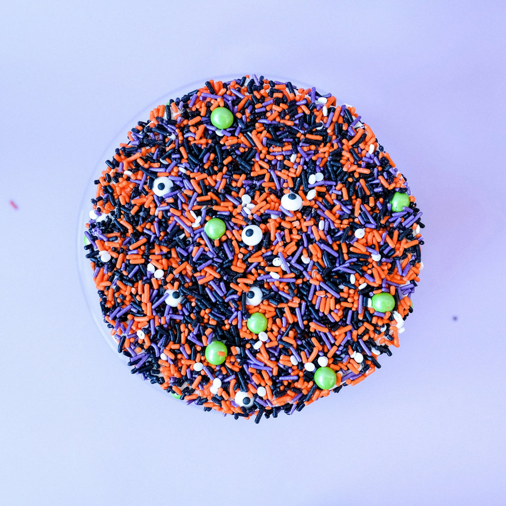 Halloween Sprinkle Cake 