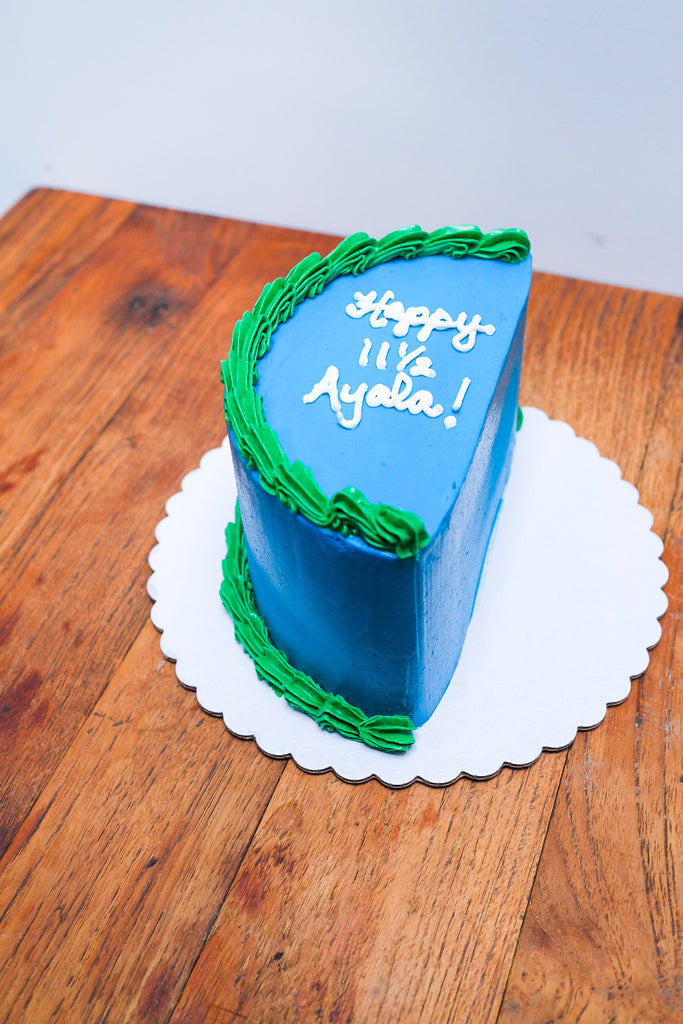 half of a cake 