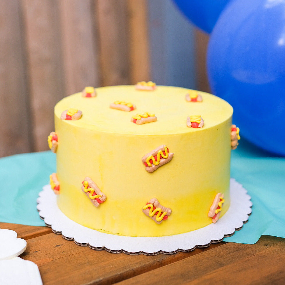 Hot Dog Cake