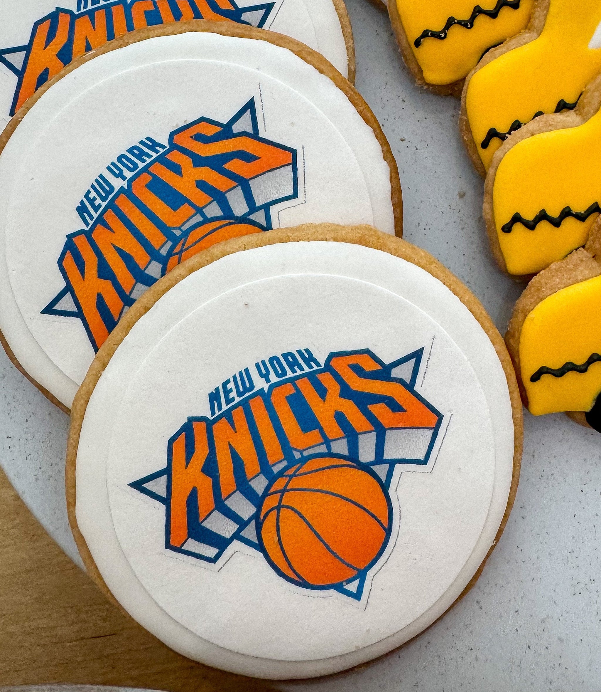 New York Knicks Printed Cookies – Padoca Bakery