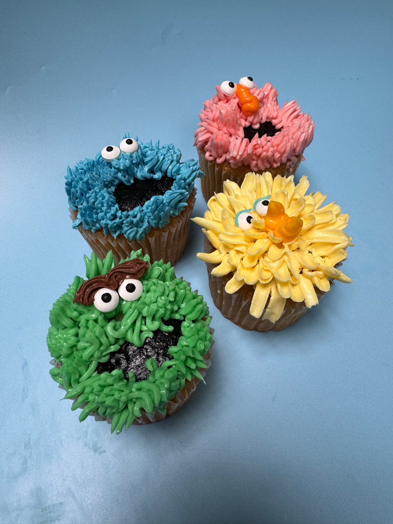 Sesame street cupcakes 