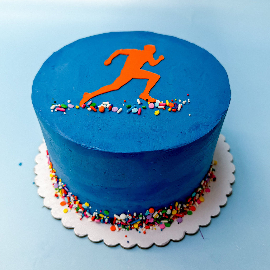Marathon Runner Cake 