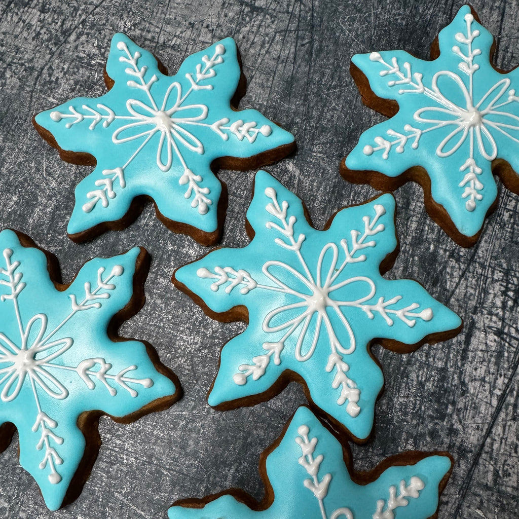 snowflake sugar cookies