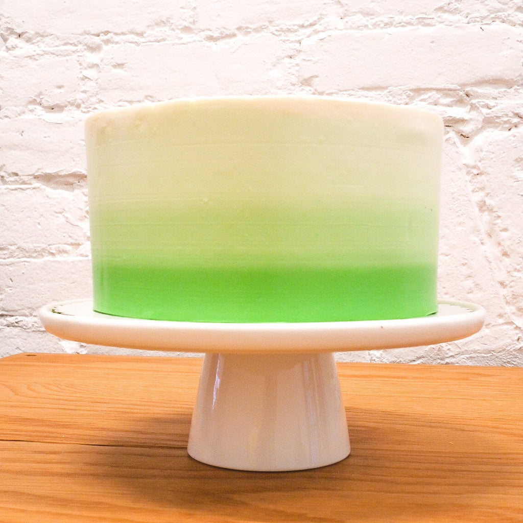 green ombre cake 