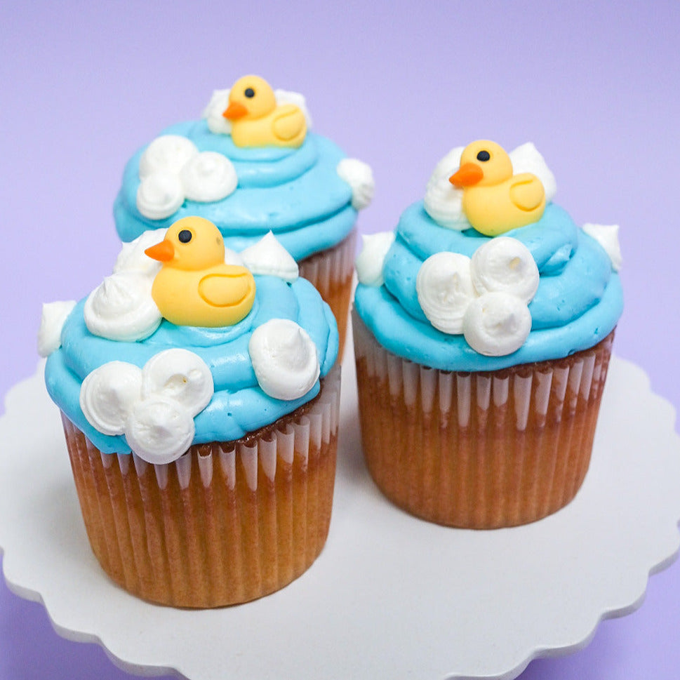 Rubber Duck Cupcakes 