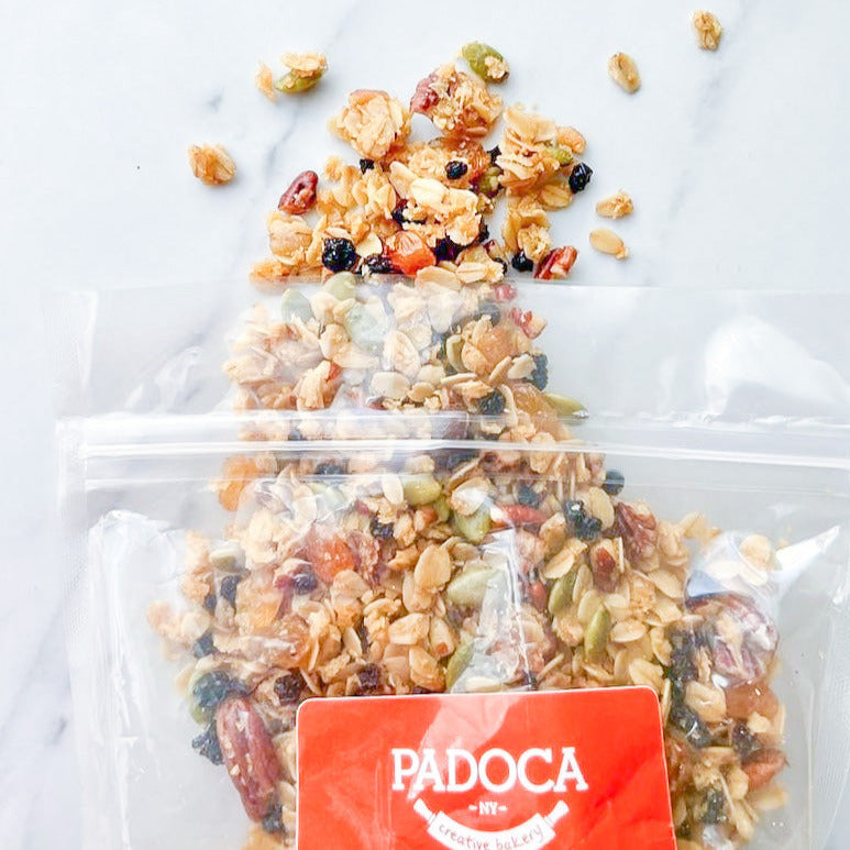 A bag of Padoca's Granola 