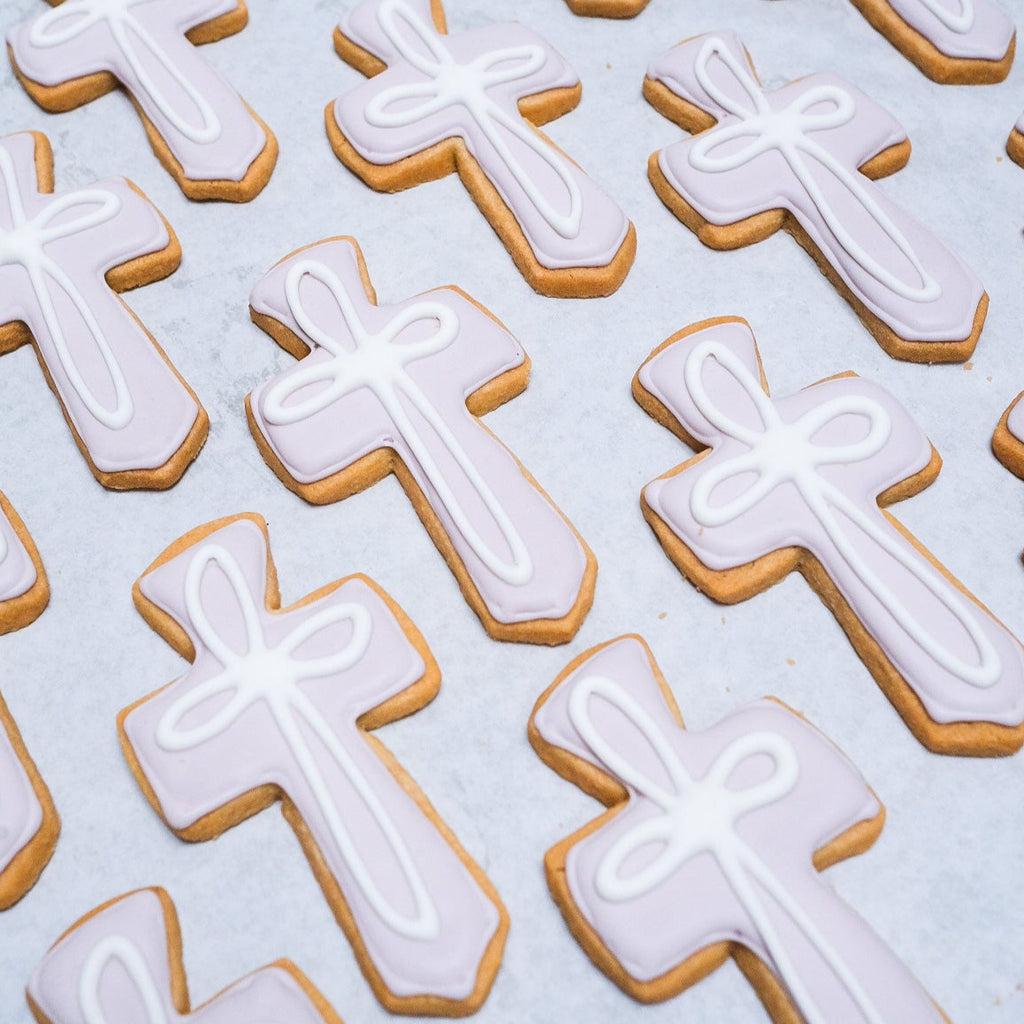 cross cookies