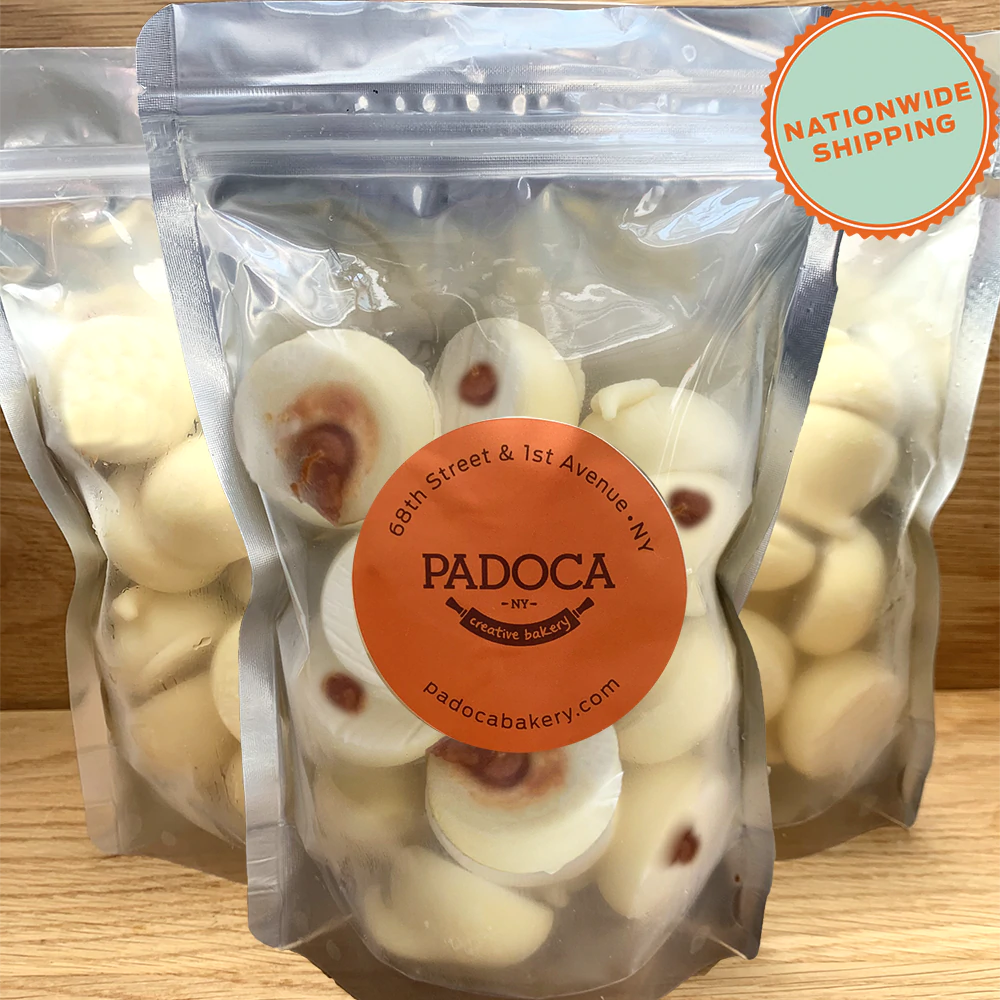 Bags of mini Brazilian PDQs Cheese Bread 