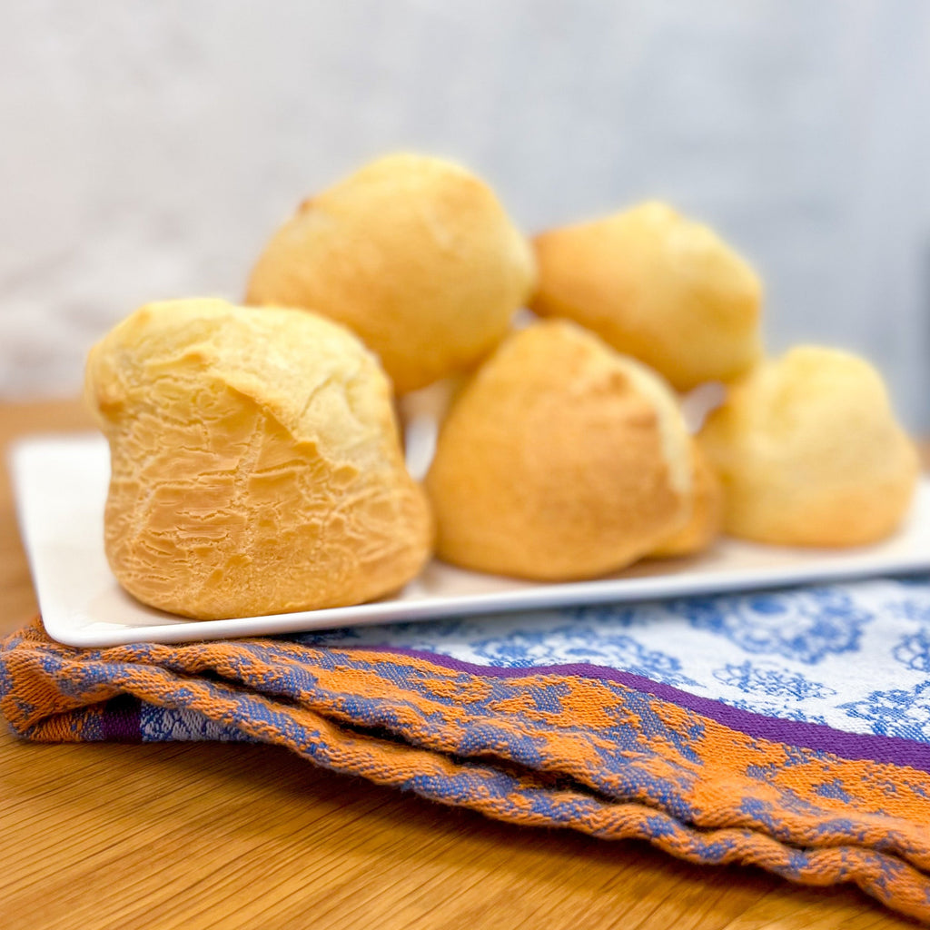 Brazilian PDQs Cheese Bread Baked