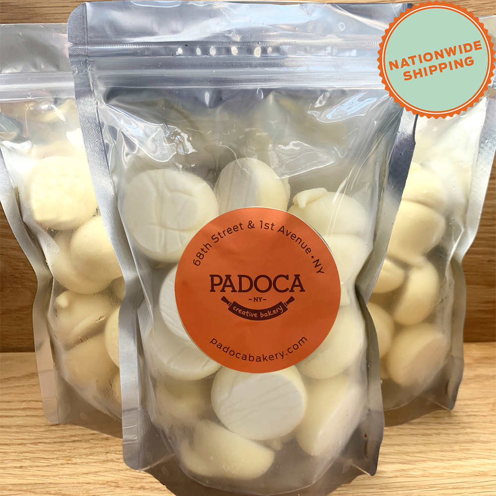 Bags of mini Brazilian PDQs Cheese Bread 